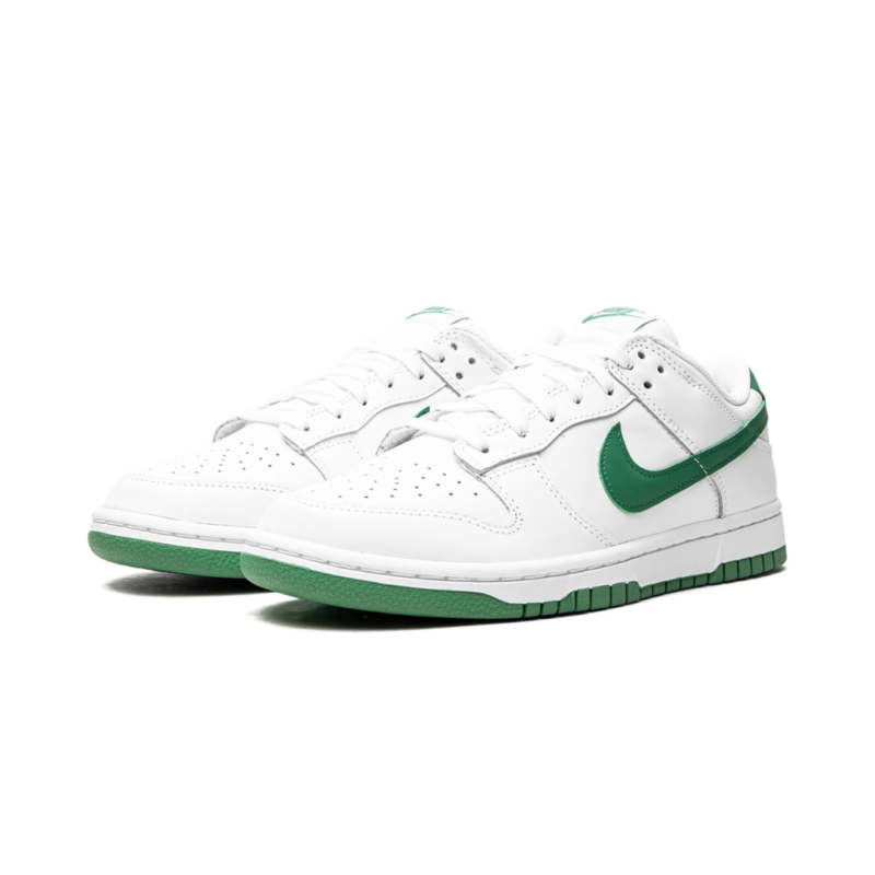 Nike Dunk Low White - Green Noise