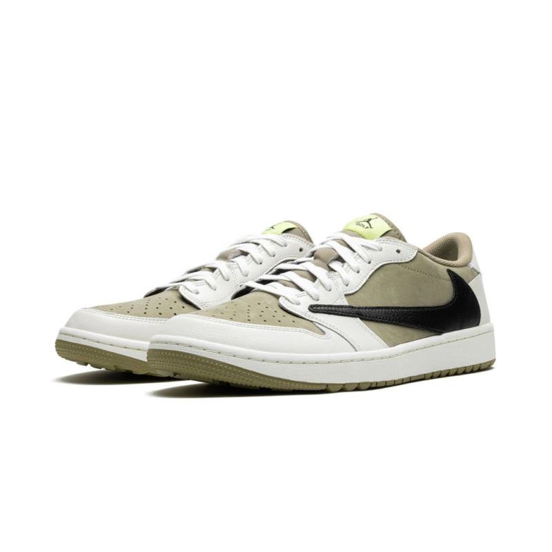 Air Jordan 1 Low - Golf Travis Scott Neutral Olive