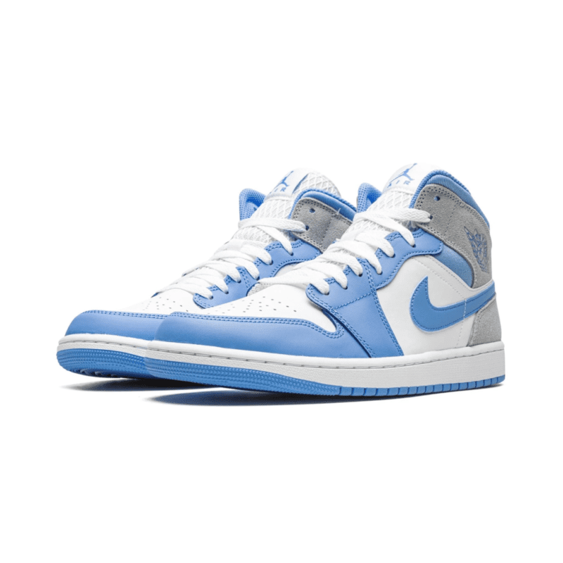 Air Jordan 1 Mid - University Blue Grey