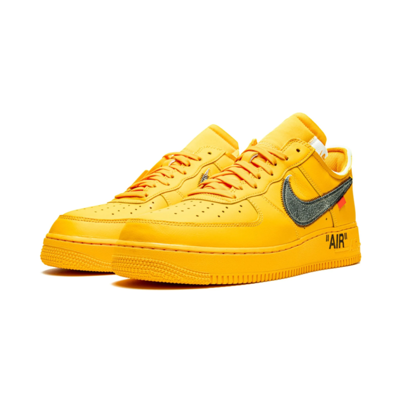 Nike Air Force 1 Low - Off-White ICA University Gold