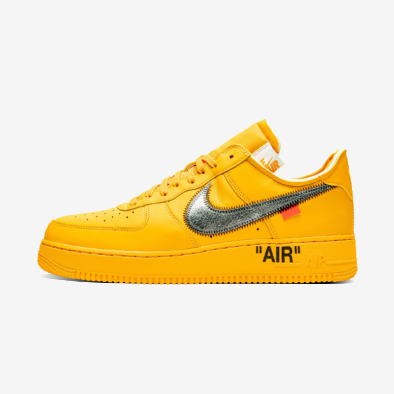 Nike Air Force 1 Low - Off-White ICA University Gold