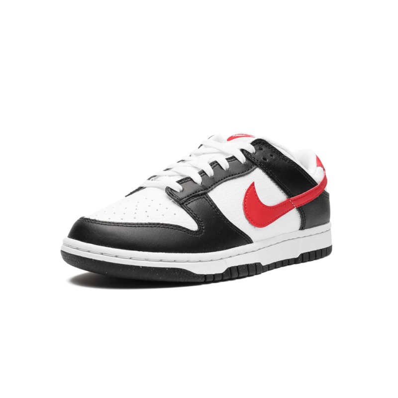Nike Dunk Low Retro - Red Swoosh Panda