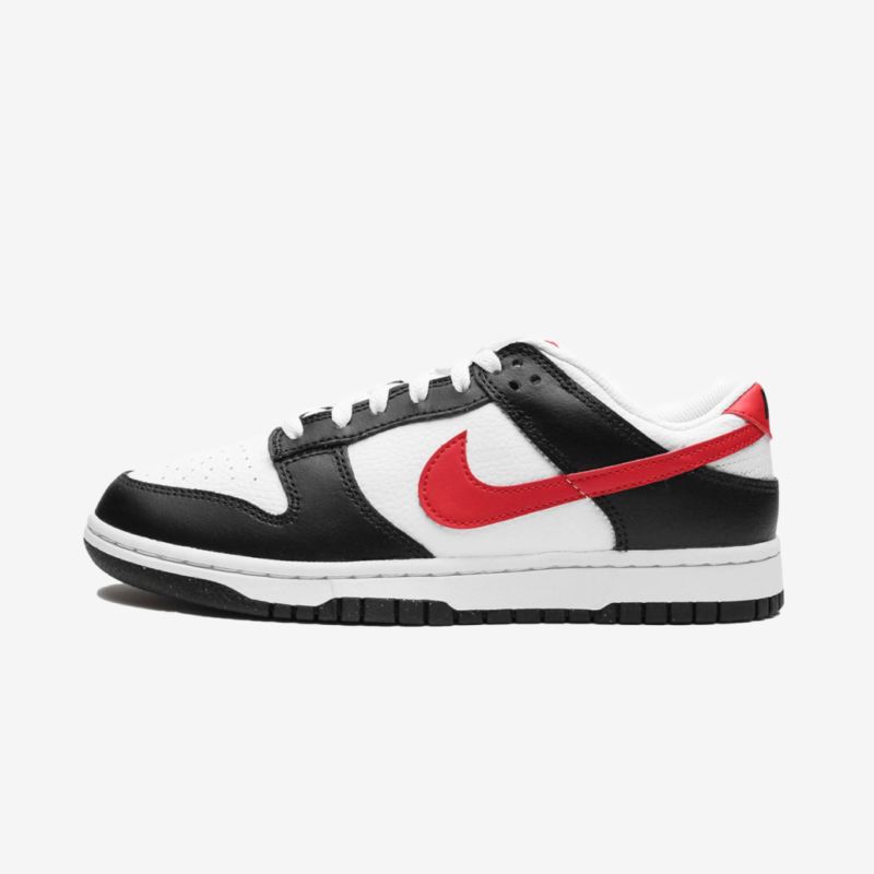Nike Dunk Low Retro - Red Swoosh Panda